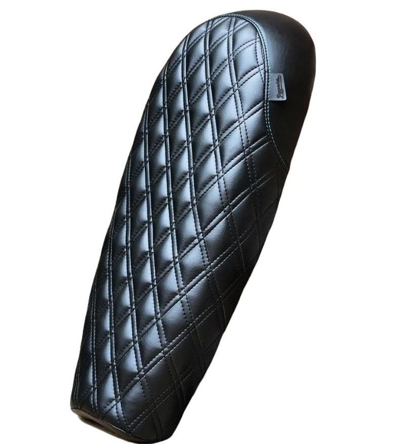 Interceptor 650 - Negro Cuerina Costado Y Medio Cuerina